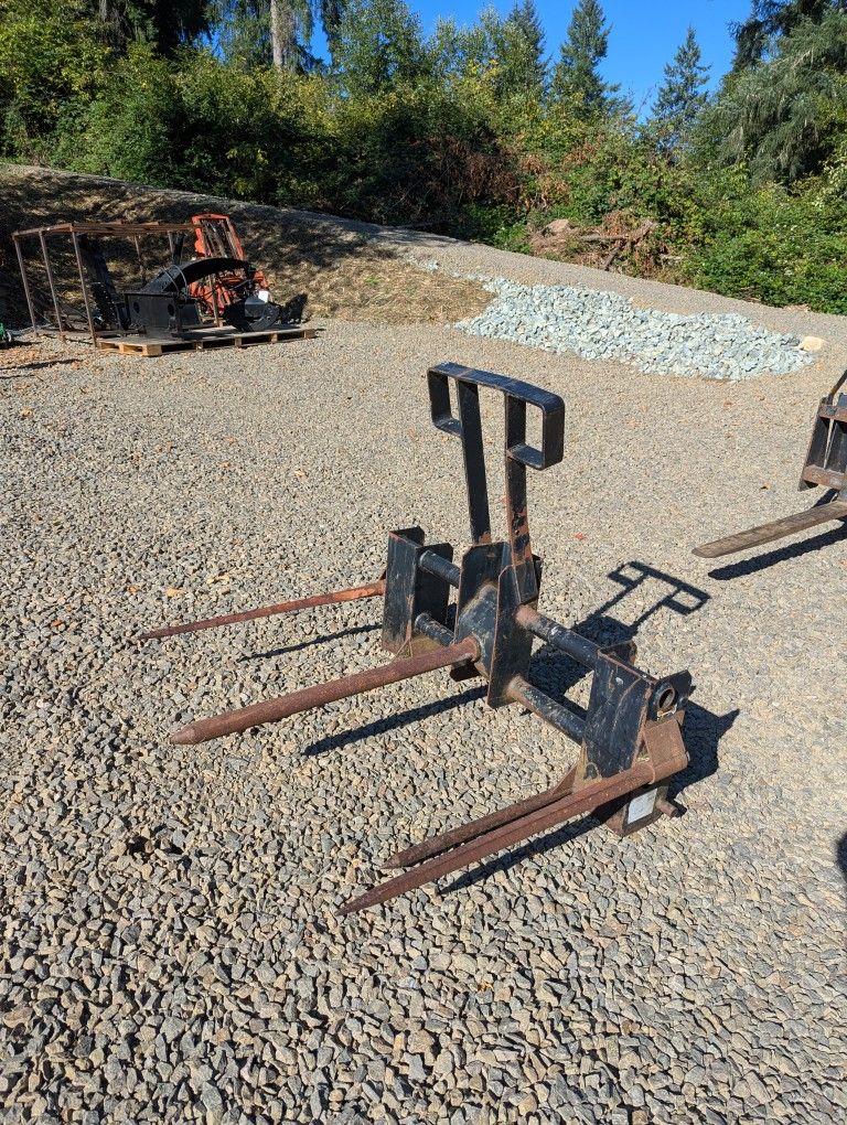 Tractor Loader Bale Spear