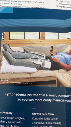 Tactile medical pneumatic pump
