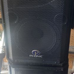 Pair Of Dj Speakers 