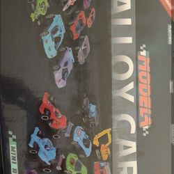 New in box Modela Die cast alloy sliding toy vehicles 24 day countdown 