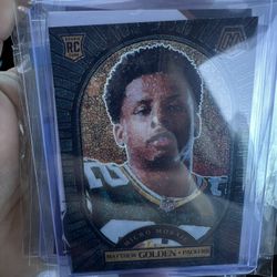 Football Cards  Mathew Golden RC Case Hit