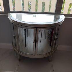 Glass Mirror Cabinet 