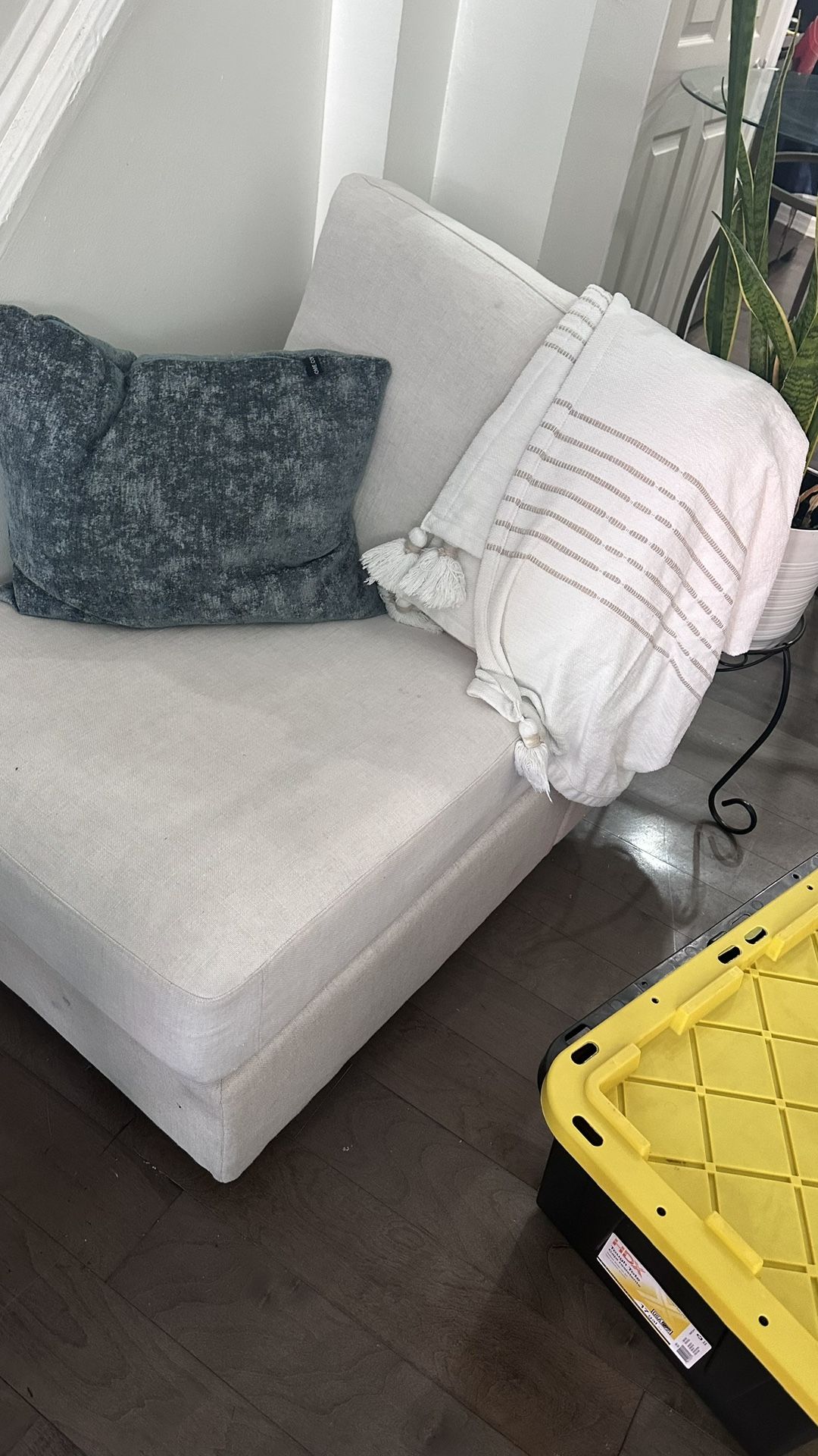 3 Seater Couch With 1 Seat Ottoman