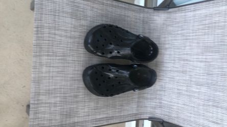 Men’s Shoes/ Crocks/ Black/ Size 10