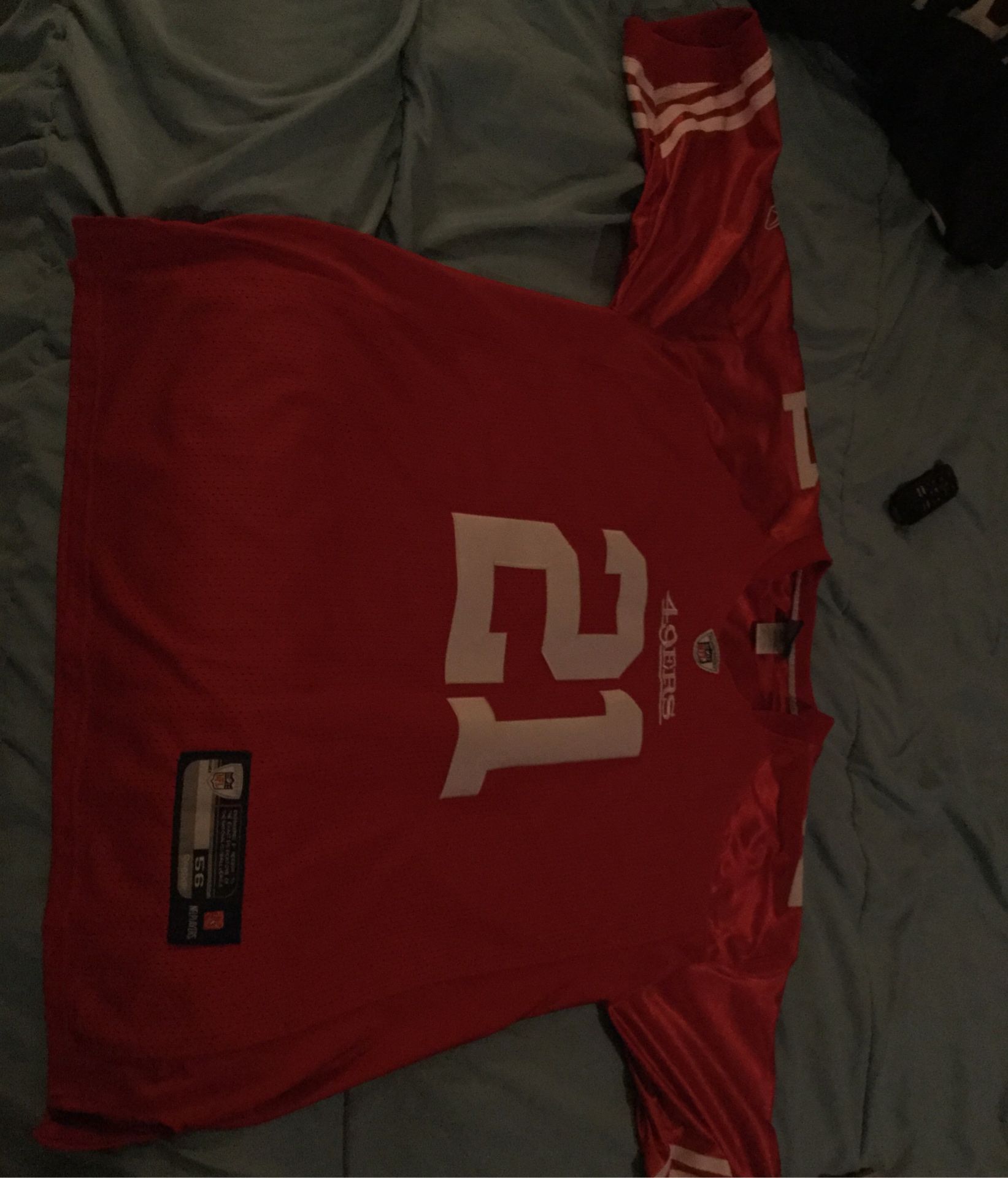 reebok frank gore jersey