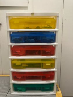Lego storage drawer tower