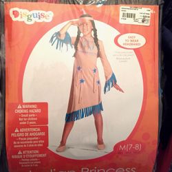 Indian Princess Costume For Girls🍁🎃🤎