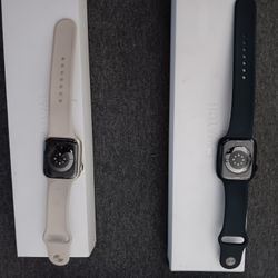 I'm Selling 2 APPLE WATCHES SERIES 7 45MM  1 For $300 Or 2 For $590