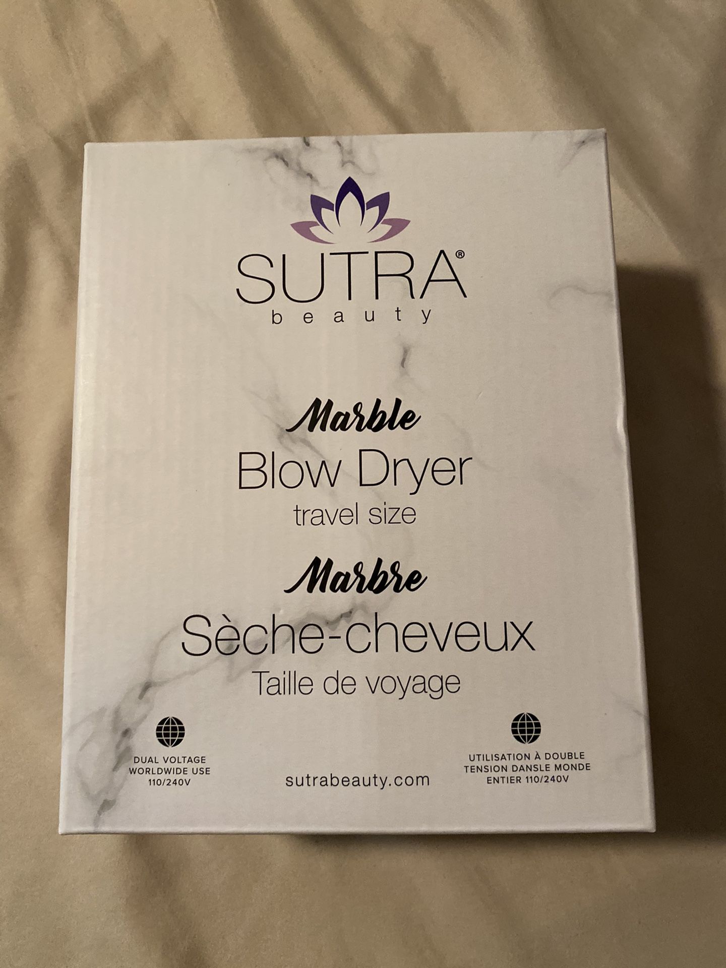 Sutra beauty travel size blow dryer