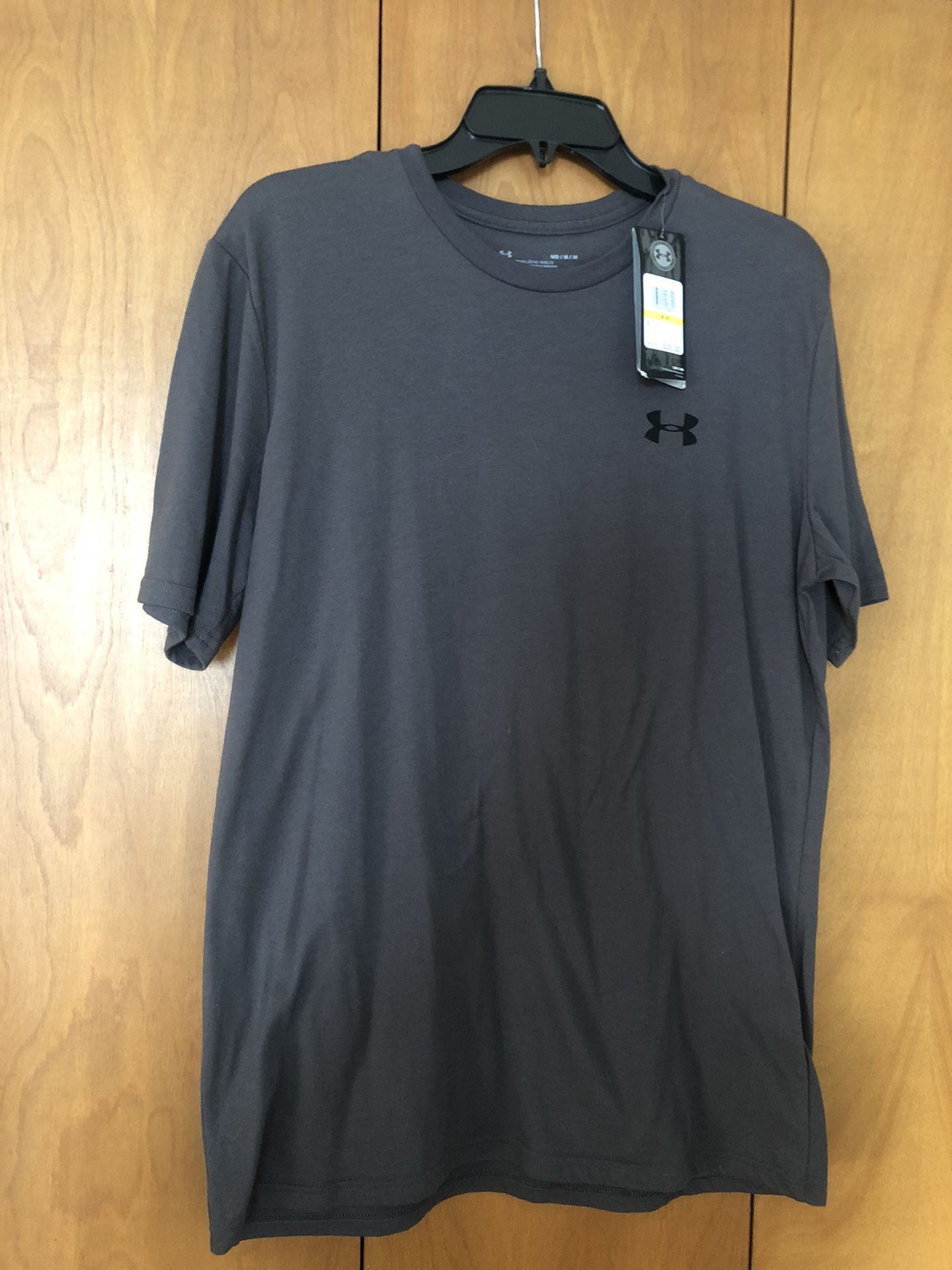 Under Armour Men’s tees. Size Medium Grey & Navy One New W/tags