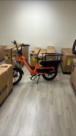 1 year warranty Brand new Ebike for two toddler cargo e-bike HOVSCO