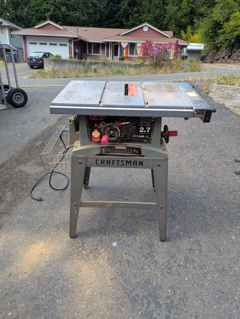 Craftsman Table Saw