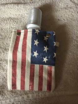 New flask + shot glass