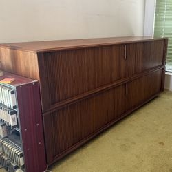 Mid Century Modern Record Cabinet