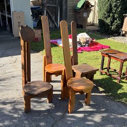 Hand made chairs