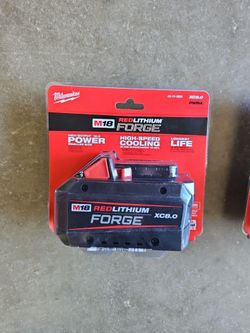 Milwaukee 18V Lithium-Ion REDLITHIUM FORGE XC 8.0 Ah Battery