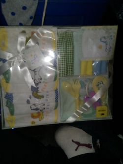 New in box baby gift set