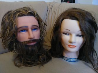 heads for students hairdressers stylists