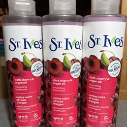 St Ives Dark Cherry Argan Oil ($12 for all 3)