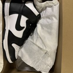 Nike Dunk High “PANDA” 🔴 Red Tag 🏷️. Size (4Y/5.5W). DS(New). $120. Retail Deals‼️