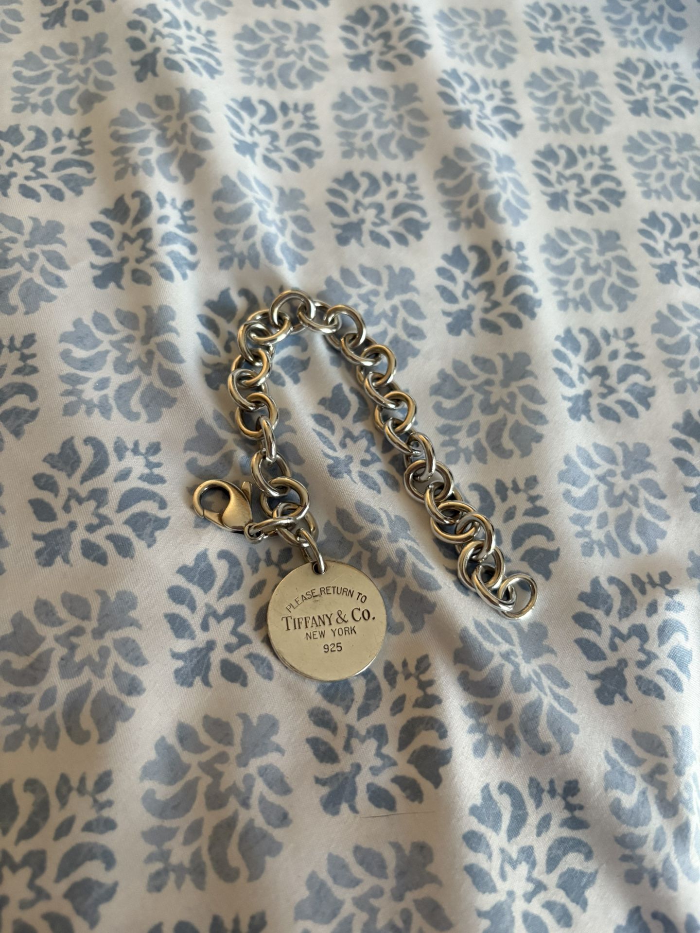 tiffany charm bracelet