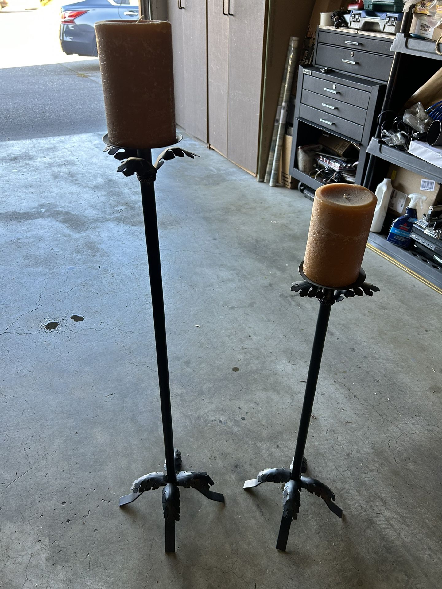 Pair Of Candle Holders