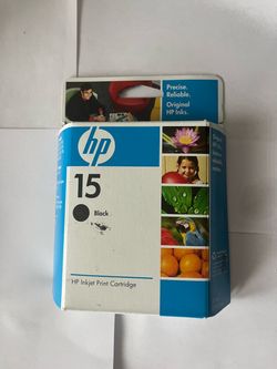 Genuine New HP 15 (C6615DN) Original Black Inkjet Print Cartridge