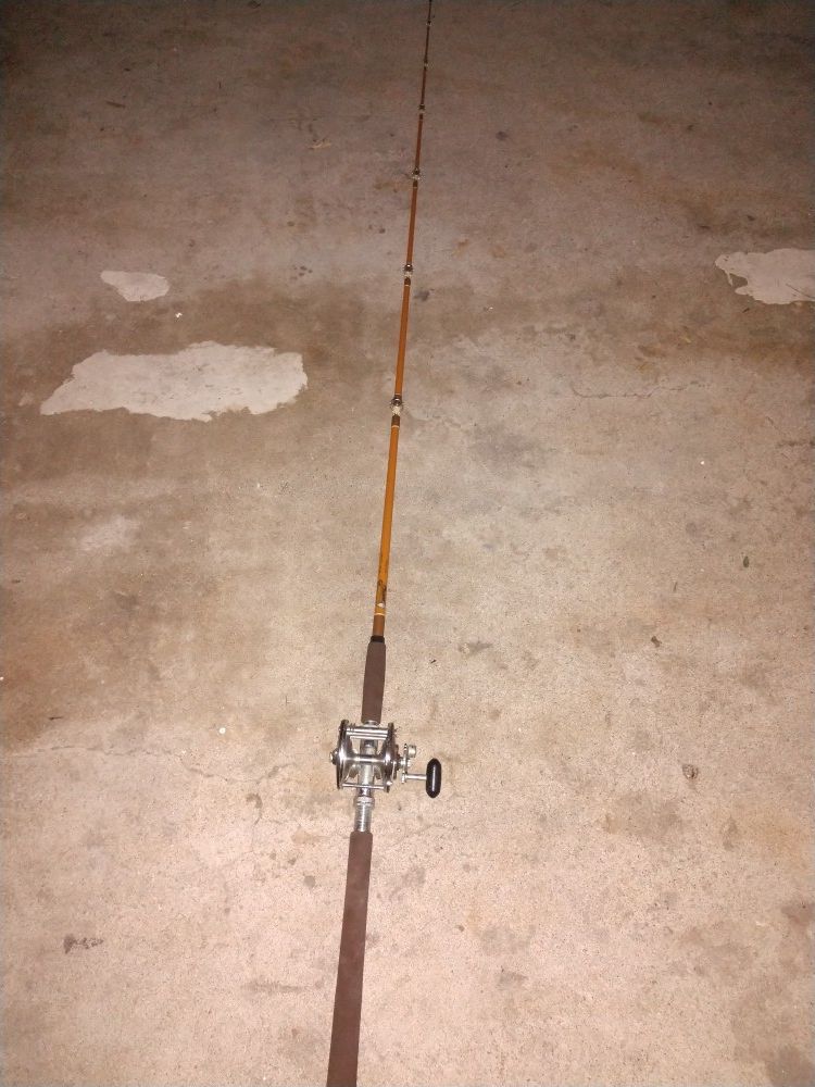 Sabre fishing rod with Penn 309 level wind