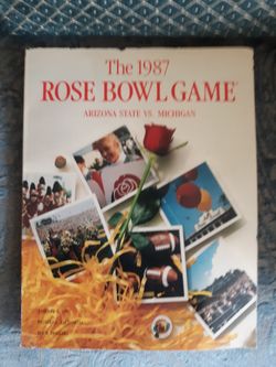 Rose Bowl 1987 ASU official Program
