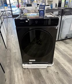 Samsung - Bespoke 5.3 Cu Ft High Efficiency Extra Large Capacity Smart Front Load Washer With Steam 🔥🔥