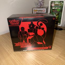 Pokemon Destined Rivals Elite Trainer Box Factory SEALED 