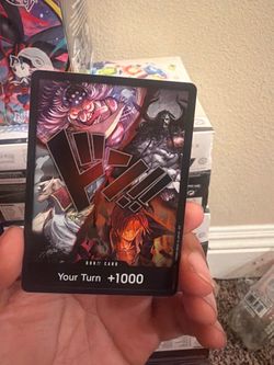 One piece don card alternate art the four emperors