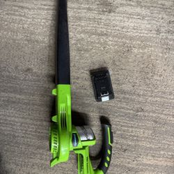 Greenworks  Blower With Battery 