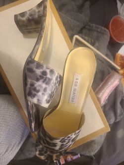 Vintage Ann Marino  Holographic Image Sandals 