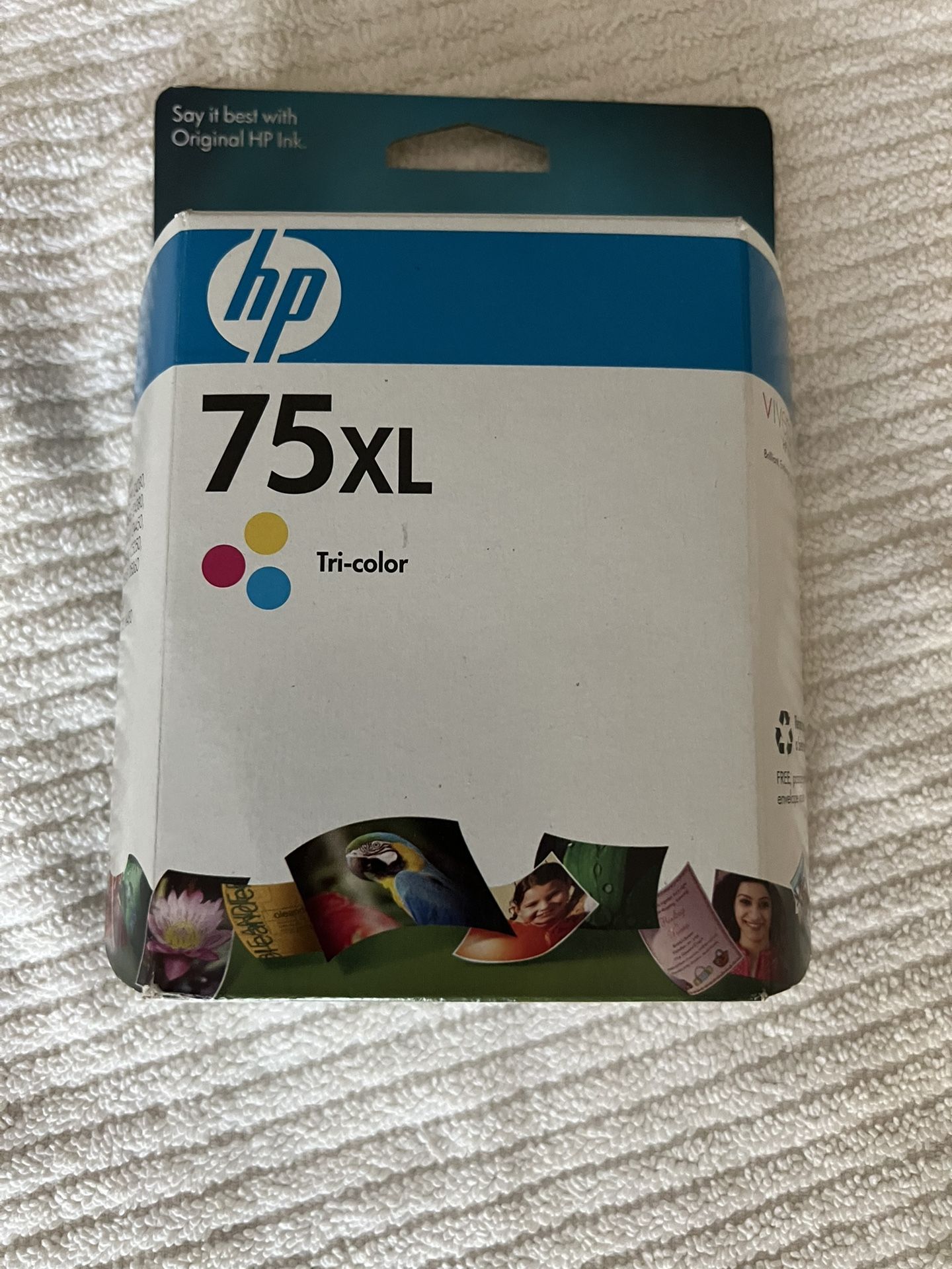 HP 75XL Tri-Color Ink Cartridges