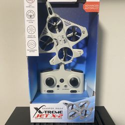 Sharper Image Extreme Jet High-Performance Remote Control Drone with 2.4 GHz Long Range Wireless Control, Grey