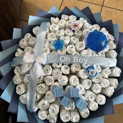 Diaper bouquets/ ramos 