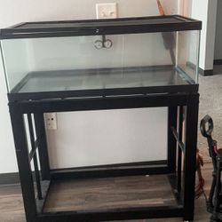 Tank and Matching Stand 