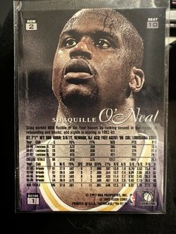 1996-97 Shaquille O’Neal Flair Showcase – Row Two, Seat 23