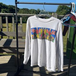 Supreme Gilbert and George SS19 LIFE AFTER DEATH White Long Sleeve