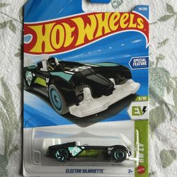 2026 Hot Wheels Electro Silhouette Regular Treasure Hunt Black C Case