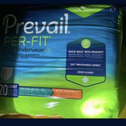 Prevail Per-Fit Daily Adult Incontinence Protective Pull-Up Underwea