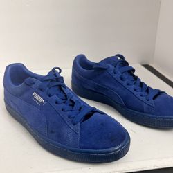 Puma Suede Blue men’s sneakers  Size 10