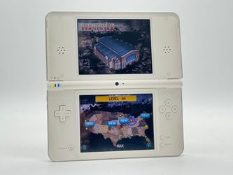 Nintendo DSi LL UTL-001(JPN) White Console No Stylus No Charger