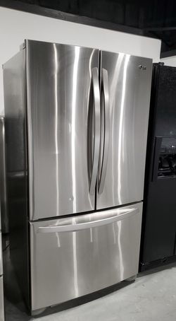 LG 3-Door Stainless Steel Refrigerator
