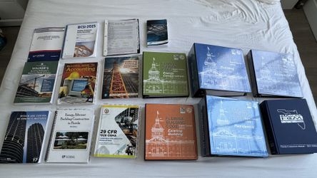 General Contractor / Building Code Book Bundle - Excellent Condition - $1,200