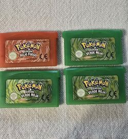 Pokemon RojoFuego/FiredRed and VerdeHoja/LeafGreen