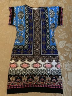 Patterned Dress. Size 10