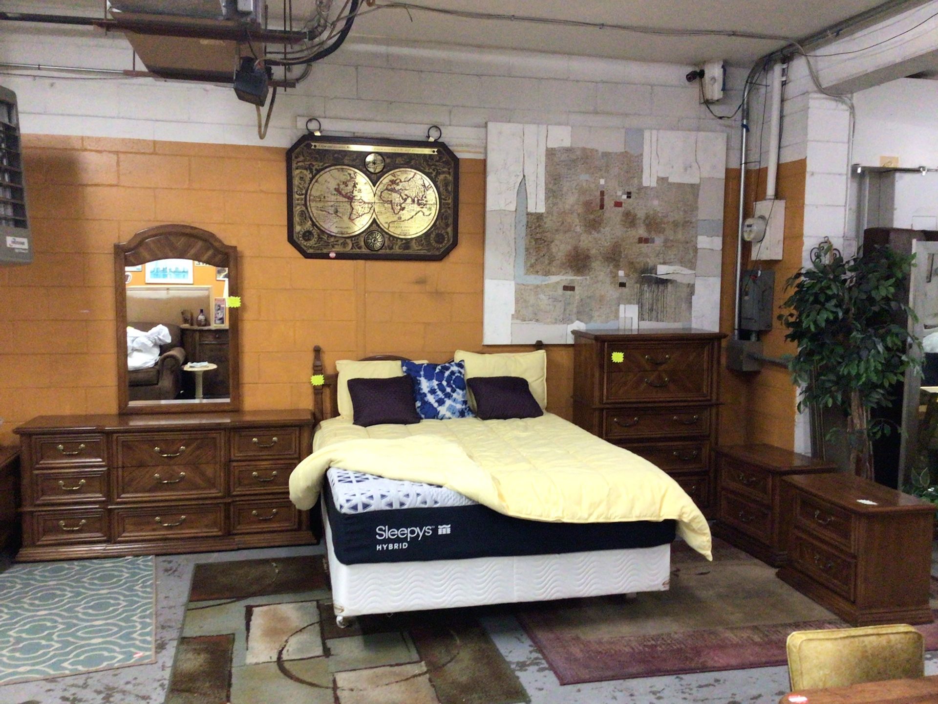 Seven Piece Bedroom Set By Bassett For Sale 🛏️