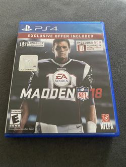 Madden 18 For PS4